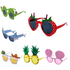 Luau Party Decorations Fun Hawaiian Sunglasses for Summer Pool Beach Party