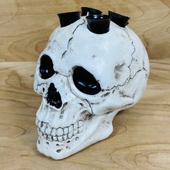 Halloween Party Mad Scientist Vial Shots In The Skeleton Skull