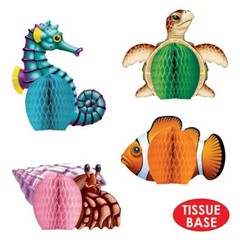 Beistle Sea Creatures Mini Centerpieces
