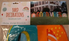 Sunshine And Rainbows Party Birthday Bundle Scene Setter Banner Yard Wall Decor