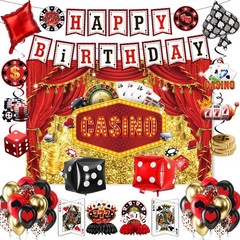 Casino Theme Party Decorations, Casino Poker Party Decorations,Casino Backdro…