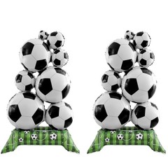 2 Pcs Extra-Large Standing Football Party Balloons, Soccer Balloons，Rugby Par…