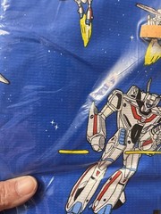 VTG Robotech Birthday Party Table Cover. 1985 Amscan 54”x102” HTF NOS