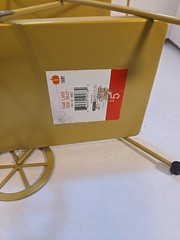 Target bullseye playground Mini Bar Cart