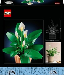 LEGO 11504 Botanicals Peace Lily – Artificial Potted Plants Set for Adults – …