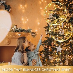 10 Pcs Balloons Light Up Balloons, 18 In Clear, String Lights