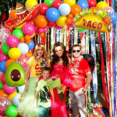 Mexican Fiesta Party Decorations Cinco De Mayo Birthday Decor, Fiesta Balloon Ar