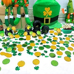 216 PCS St Patrick’s Day Cauldrons Set Pot of Gold Decorations 6 Black Small