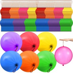 350 Pcs Punch Balloons Bulk Assorted Colors Punching Balloons Heavy Duty Punc…