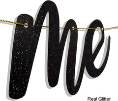 Pre-Strung Welcome Home We Missed You So Much Banner for Military Army Black