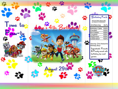 Custom Rug Rats Personalized Potato Chip Bag Snack Favor Birthday Add Your Photo