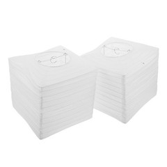 2pcs Crafts Paper Lanterns: Decorative Collapsible Lanterns – White Hanging