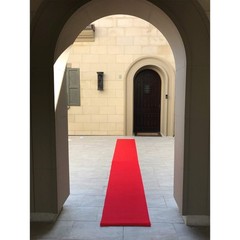 Red Carpet Runner for Party, 2x15ft ,70GSM ,Hollywood Red Carpet Roll Out for