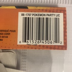 NEW! Pokemon Pikachu Happy Birthday Banner New in Package 5 ft.