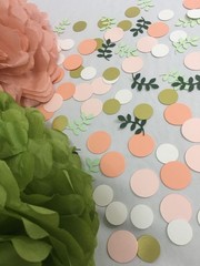 Sage Green And Pink Party Decorations For Baby Bridal Shower Wedding Birthday Su