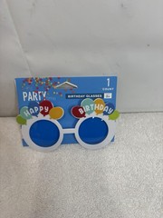 It’s Party Time Kids Happy Birthday Fashion Fun Glasses Ages 3+