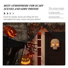 3Pcs Reusable Halloween Gauze Cloth for Indoor Outdoor Scary Party Decoration