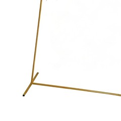 Gold Metal Arch, Iron Stand for Weddings, Parties & Events 1.2*2.2m
