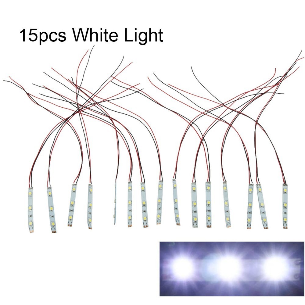 15 * LED Light Strip Light Strip With Cable 20 Cm Long 10pcs 50 X 8 X 2.5mm
