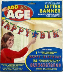 Birthday Banner ADD-AN-AGE Basketball Theme 7.5 Ft Customizable Kit-Add Any Age
