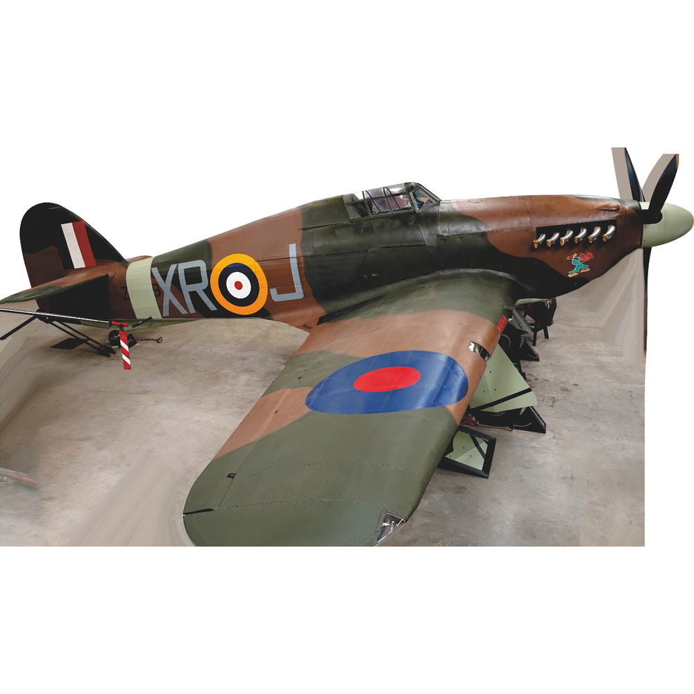 SP13487 Hawker Hurricane Airplane 1930s 1940s WWII Cardboard Cutout Standee Stan