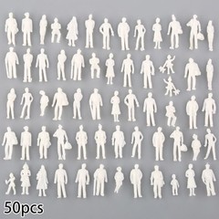 50/100* 1:75 Scale Model Miniature Figure Architectural Model Human Unpainted