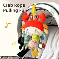 Bed Hanging drawstring Cheer Toy Bedbell Pendant Crab Jiggling Joy Baby Stroller