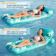 Jasonwell Inflatable Pool Float Adult – Pool Floaties Lounger Floats Floating…