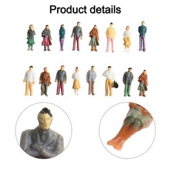 Innovative Scene Matching with 100PCS Small Person Figurines Available