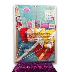 Little Mermaid Birthday Wall Decorating Kit by Disney featuring Ariel.