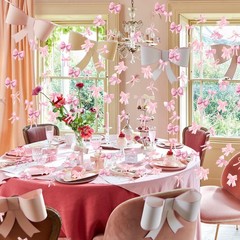 Pink Bow Confetti She Is Trying The Knot Table Scatter Birthday Party Supplies