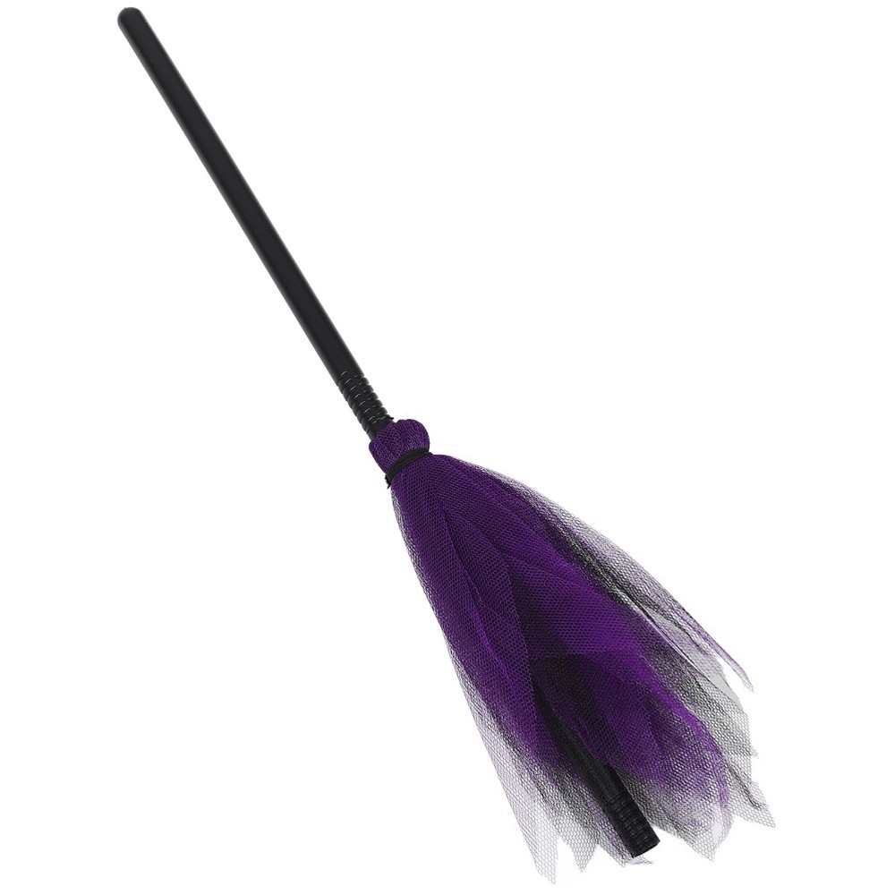 Fancy Dress Broom Halloween Rotating Witch Flying , Small Children’s