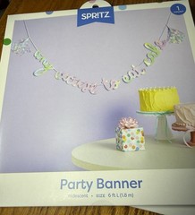 Lot Of (2) Spritz Party Banners “Excuse To Eat Cake” New 6ft