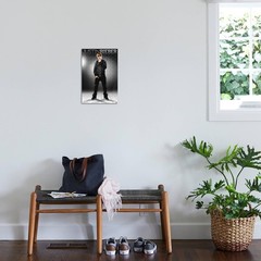 Justin Bieber – Gray Wall Poster, 19L» x 13W», Premium Unframed Version