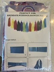 Happy Birthday Do-It-Yourself Party Decorations Kit multiple types