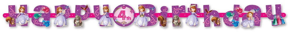 Disney Sofia the First Partyware