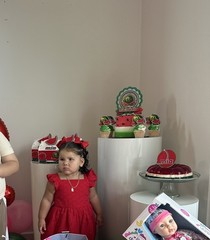 Watermelon Theme Birthday Table Decorations for Kids with Toppers & Boxes