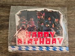 Video Game Theme Party Decorations Set – Balloons, Banner, Cake Topper & Cupcake