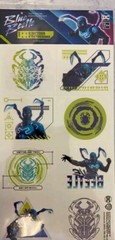 Blue Beetle DC Comics Birthday Party Banner And Tattoo Pack