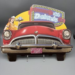 Vintage Beistle Rock & Roll Hanging Decorations Set Of 4 50s Party Diner Jukebox