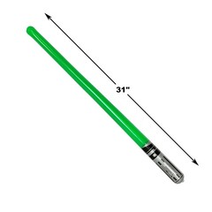 12-Pack Inflatable Lightsabers – 2 Pink, Red, Yellow, Green, Blue, Purple – Part