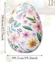 Baby Shower Egg Bunny Cardboard Large Cutouts Party Decorations