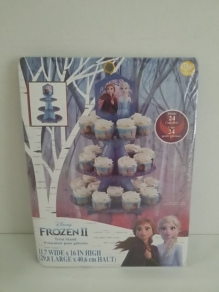Disney Frozen II Elsa & Anna Cupcake Stand New And Sealed by Wilton