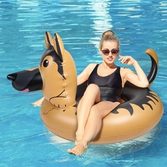 Silph PLC Funny Pool Float, Fun Pool Floats for Adults, Dog Party Tube Inflat…