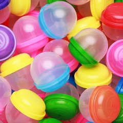 Capsule Vending Machine Translucent Acorn Empty 30 pcs 2 inch – Gumball Machi…