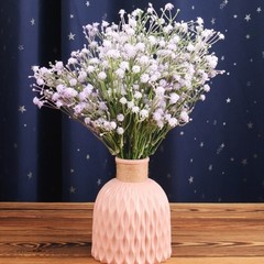 Soft Touch PVC Baby’s Breath Bouquet 34cm for Wedding Reception Decor Use