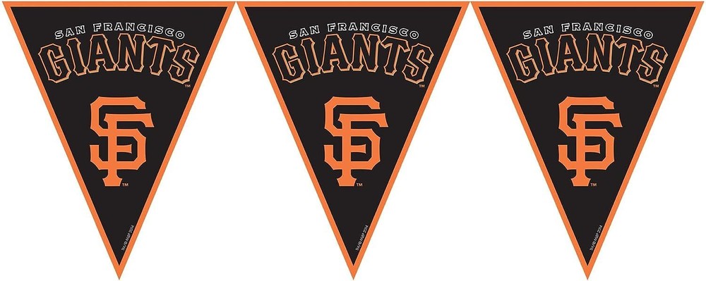 San Francisco Giants MLB Baseball Sports Party Decoration Pennant Flag Banner