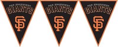 San Francisco Giants MLB Baseball Sports Party Decoration Pennant Flag Banner