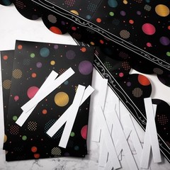 Carnival Awning Decoration Set Double Sided Tape Circus Party Decor 4pcs New