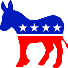 SP12575 Democratic Donkey Cardboard Cutout Standee Standup